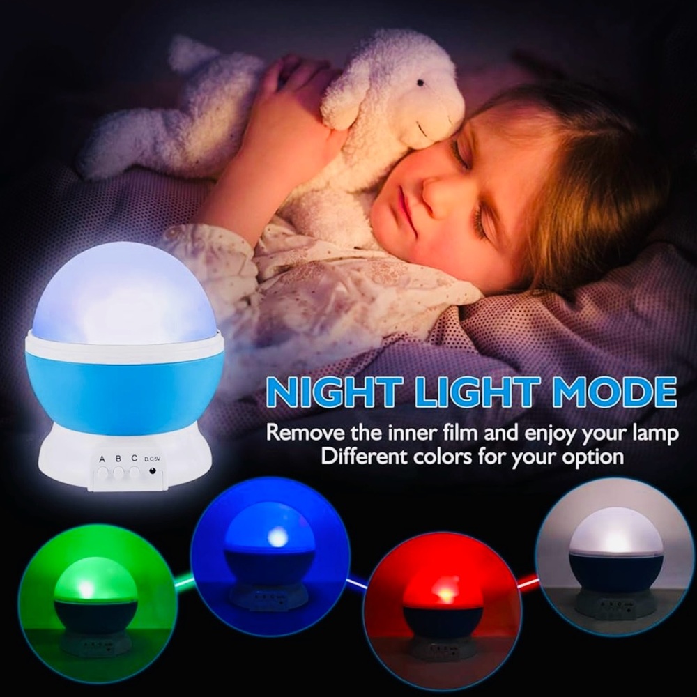 Starry Night Rotating Projector - Picture 6 of 8
